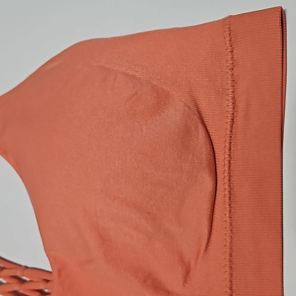 Pro Fit Seamless Pull Over Padded Sports Bra Size L #W-771 - Picture 2 of 9